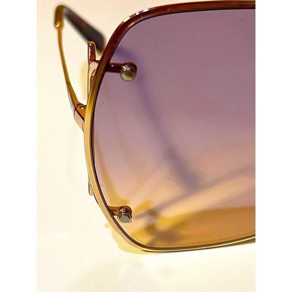 Salvatore FERRAGAMO SF202S Full Rim Extra Large Geometric Frames with Rose Gold main image 4